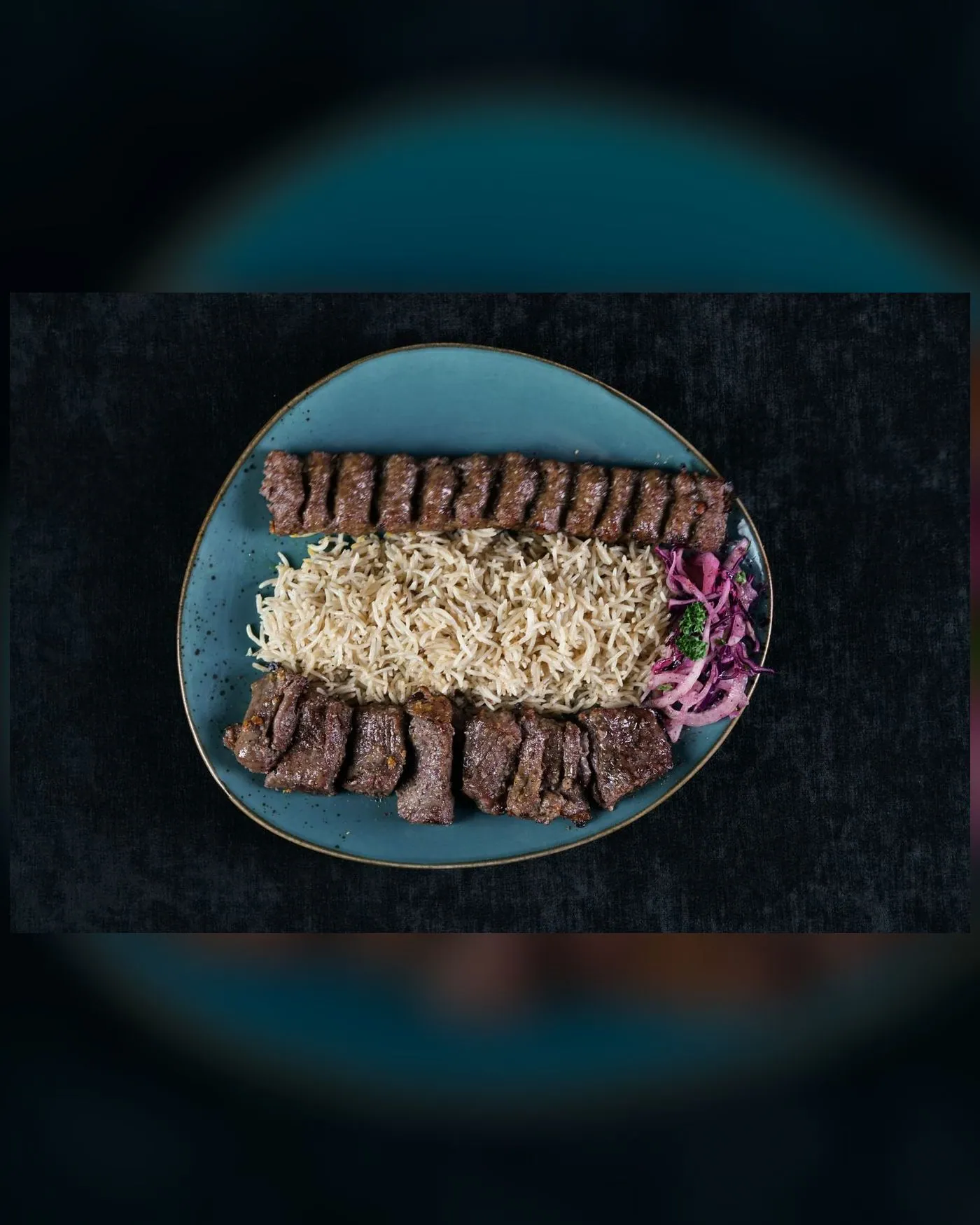 Sultan Kabab — photographié en studio pour Naseeb Kabab