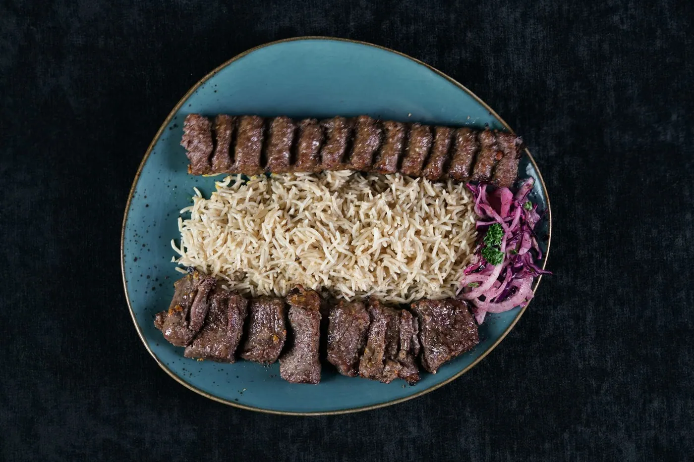 Sultan Kabab — photographié en studio pour Naseeb Kabab